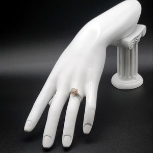 Simply Vera Vera Wang 14k White & Rose Gold 1/2ct Diamond Ring